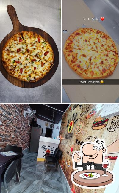 Take a look at the image displaying food and interior at Uncle Singh Da Cafe