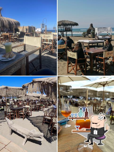 Gli interni di Singita Miracle Beach