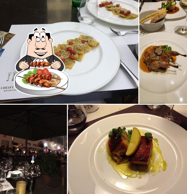 Platti al Le Chiavi D'Oro ristorante