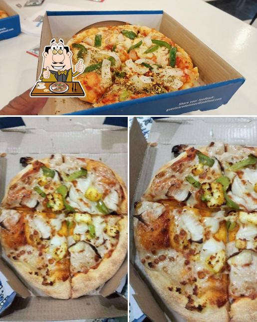At Domino's Pizza Mhasoba Nagar, Aurangabad, you can taste pizza