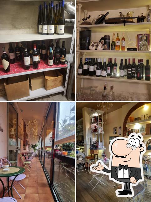 Gli interni di Opera Caffè e Tulipani