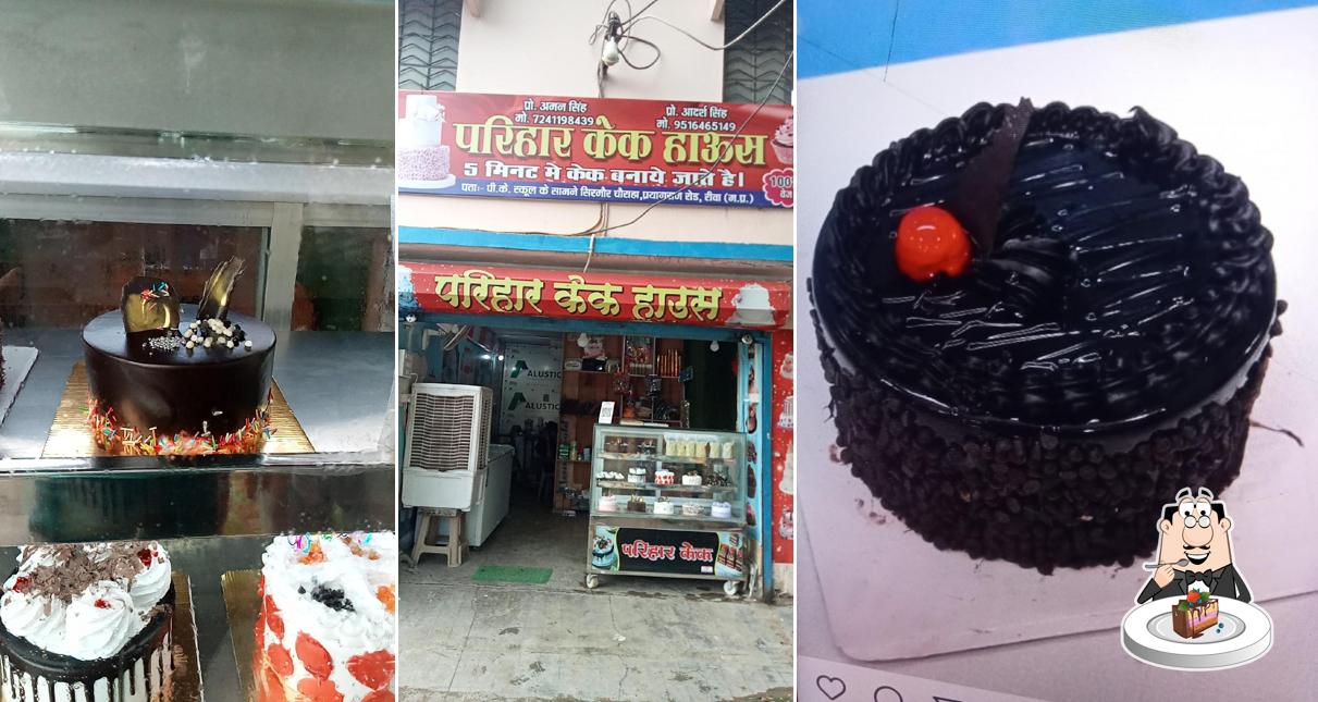 Chocolate cake at Parihar cake house rewa