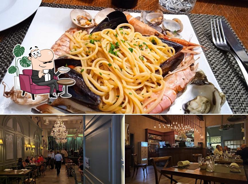 Gli interni di Lait Ristorante