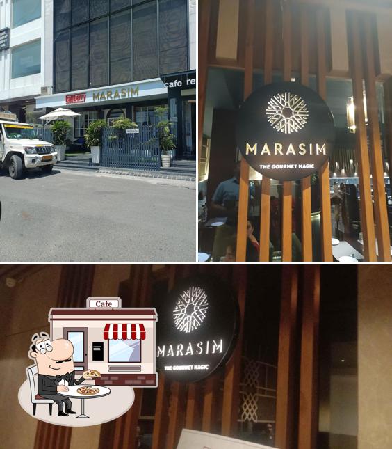 The exterior of Marasim