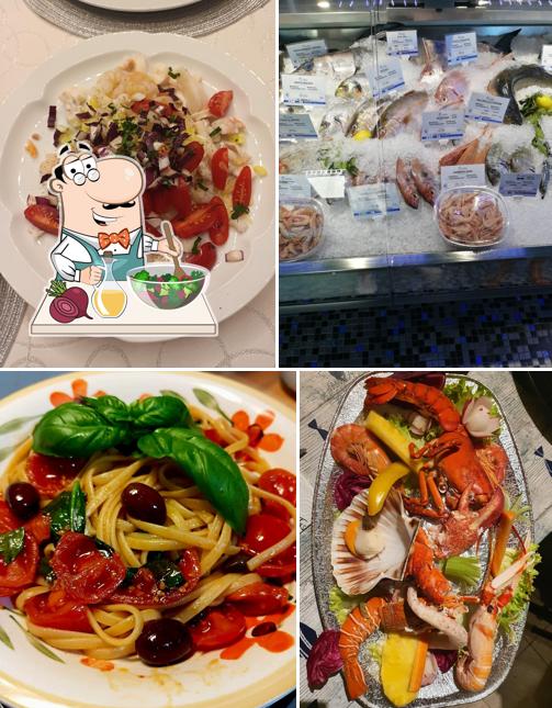Insalata di barbabietole al Pescheria La Perla Emanuele Poli