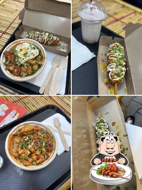 Food at Unpizza - Korean Street Food