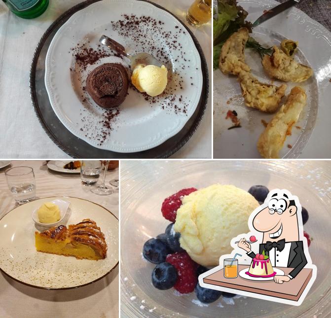 Trattoria La Fontana offre un'ampia selezione di dolci