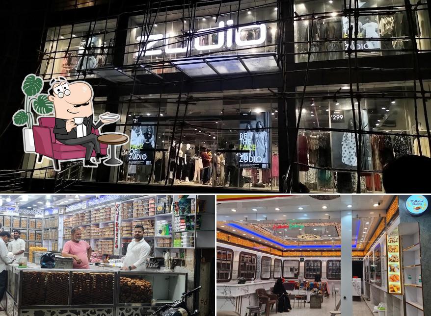 The interior of Kalkatia Bakery