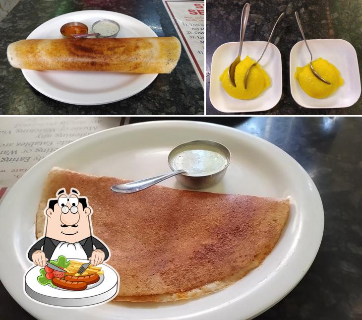 Masala dosa at Brahmin's Cafe