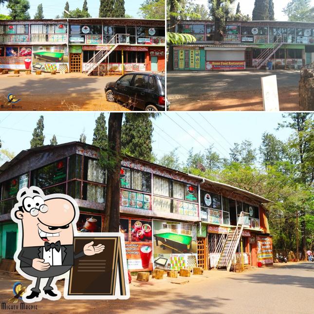 The exterior of Home Food Restaurant and Cafe