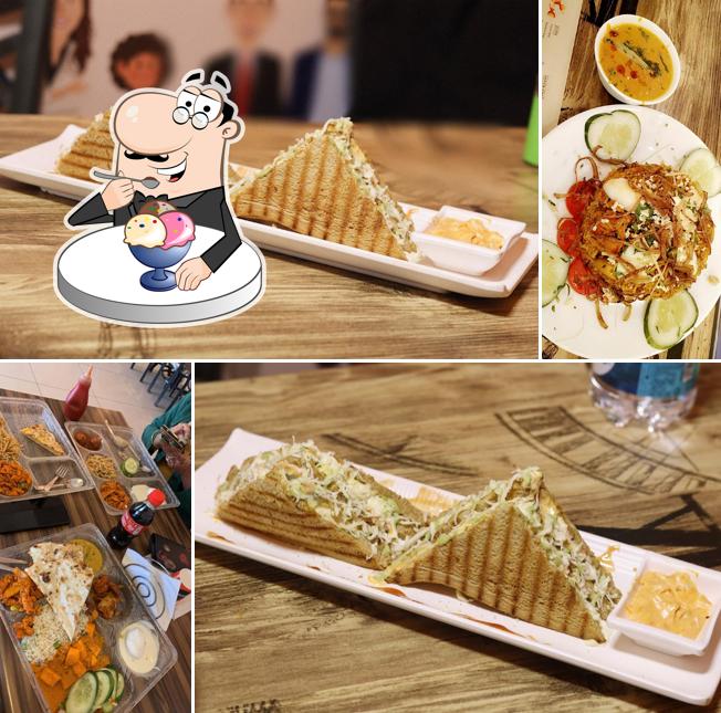 Cafenea Foods - Best Buffet in Jalandhar PPR Market provides a range of sweet dishes