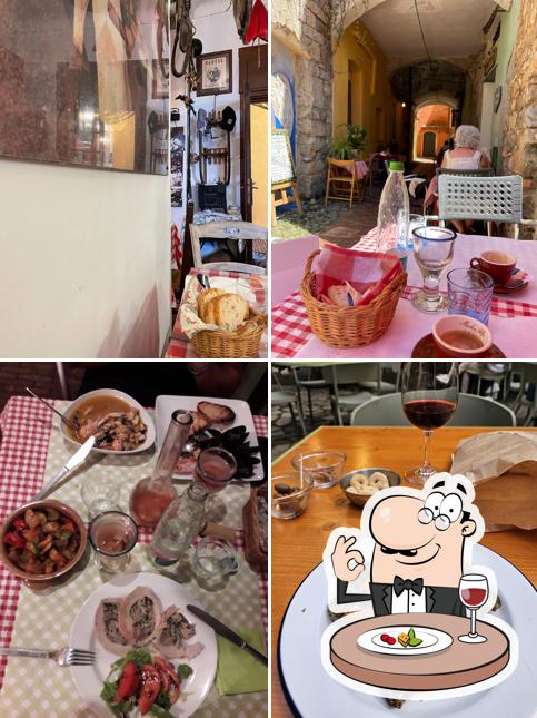 Cibo al Ristorante Spaghetteria Il Mulattiere