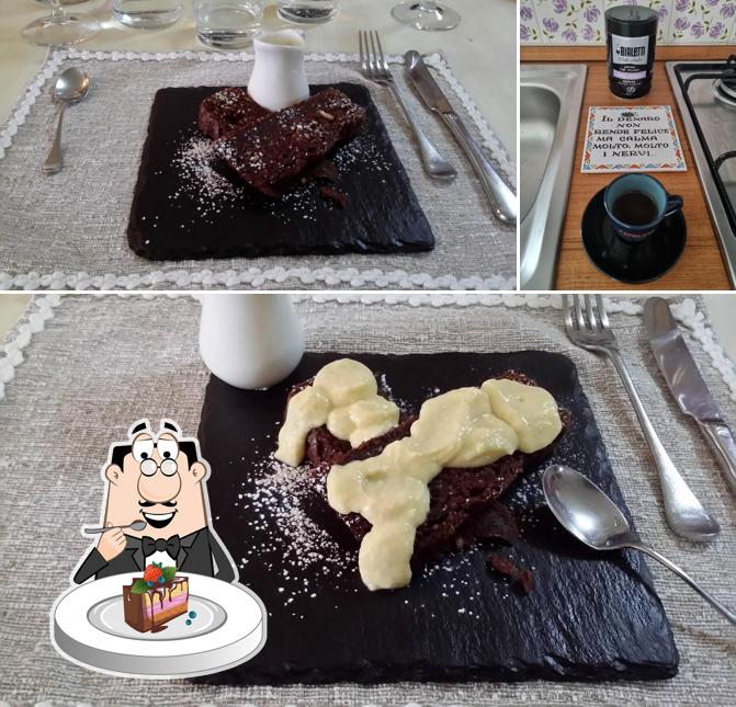 Torta al cioccolato al Residence La Pera Bugiarda