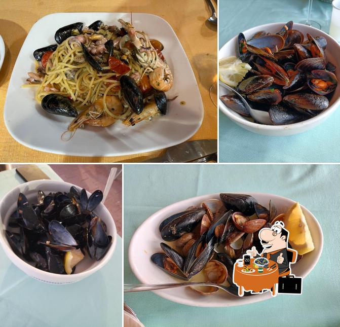 Cozze al Stabilimento Vittoria Fiumicino