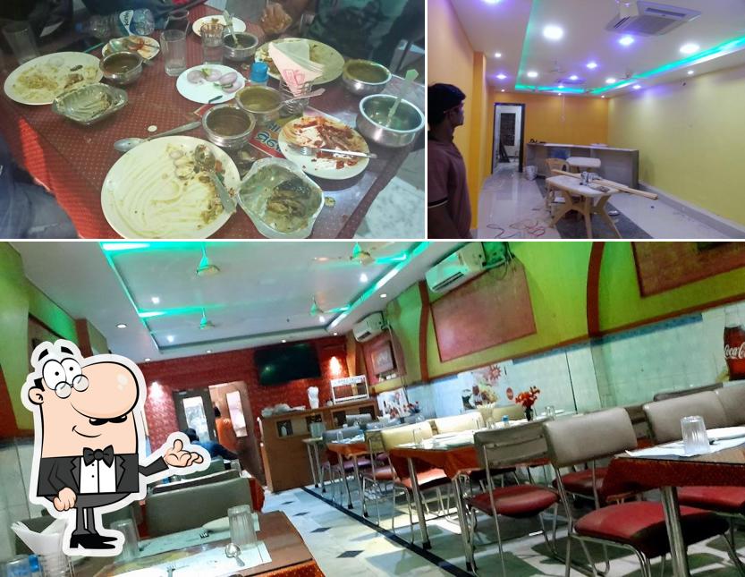 The interior of Atithi Restaurant