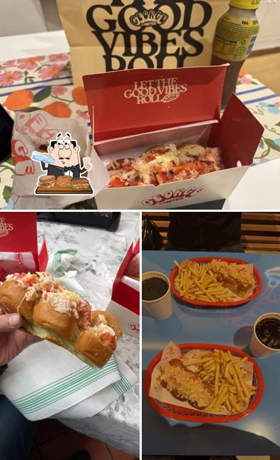 Involtini di aragosta al George Lobster