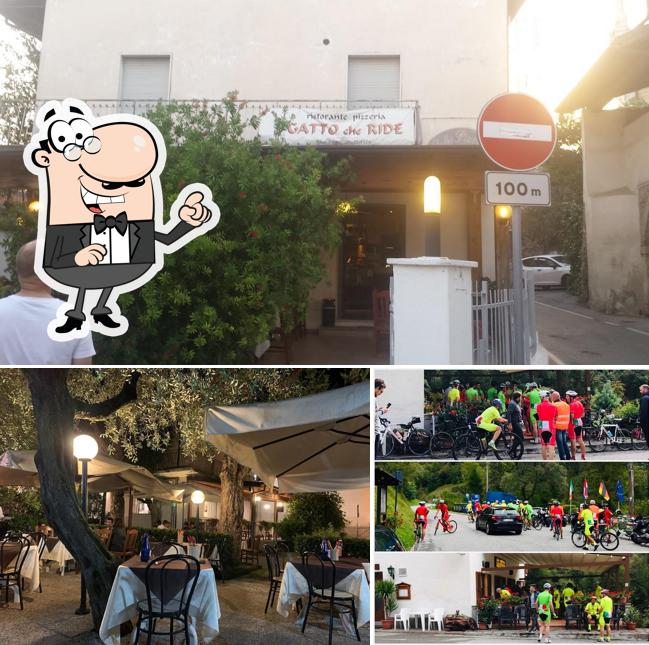 Guarda la parte esterna di Il Gatto che Ride