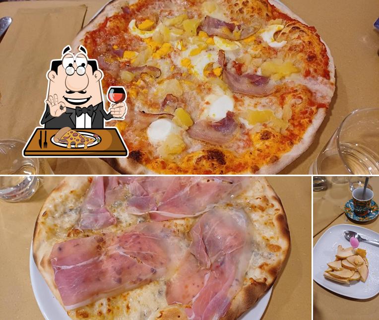 A La Locanda del Sole, puoi goderti una bella pizza