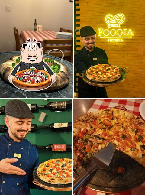 Escolha pizza no Foggia Pizzeria - Penha
