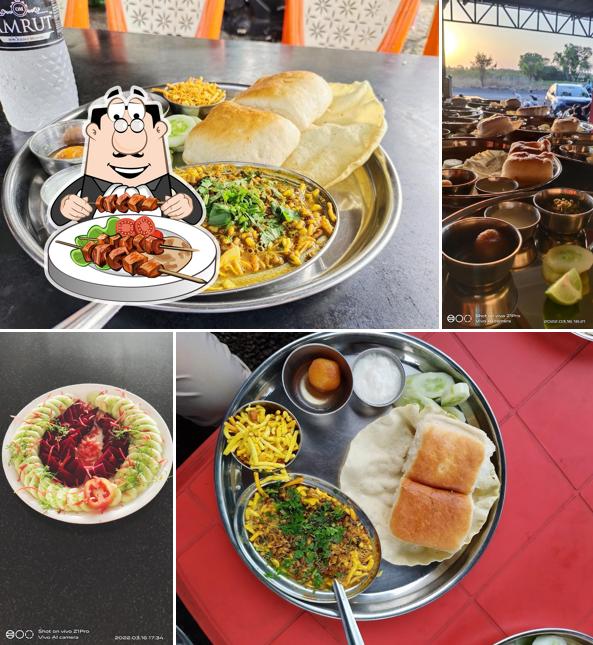 Meals at Hotel Puneri Misal