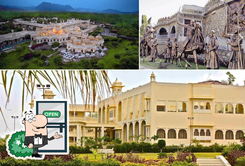 Check out how The Oberoi Udaivilas, Udaipur looks outside