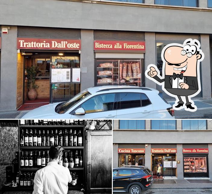 La foto della esterno e bancone da bar di Trattoria Osteria Dall'Oste SMN