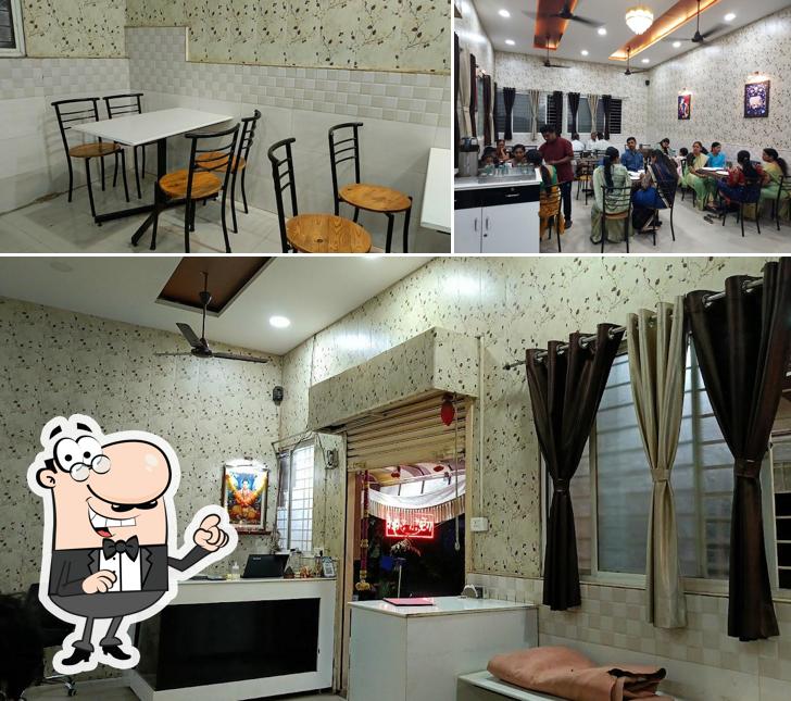 The interior of VALLABH PURE VEG RESTAURANT