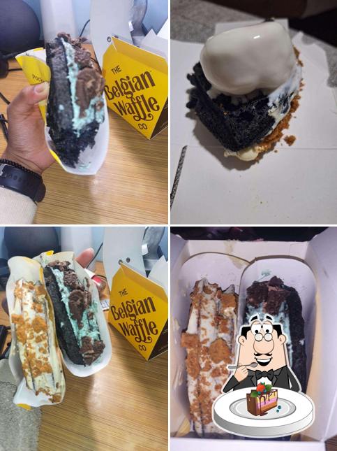 Chocolate cake at The Waffle Paradise (old Belgian Waffle)