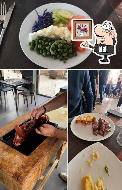 La foto della interni e cibo di Osteria Urbana