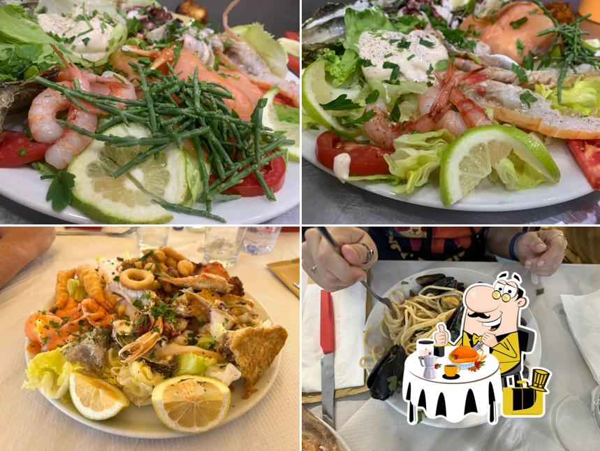Cibo al Trattoria-pizzeria Brezza di Mare
