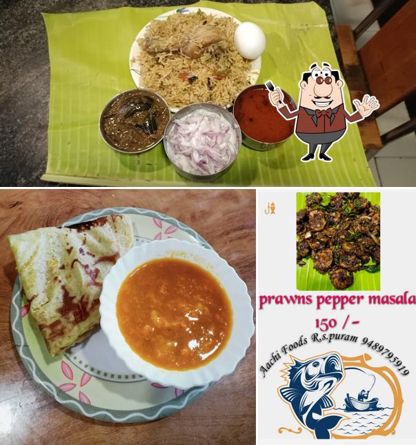 Food at Aachi Foods