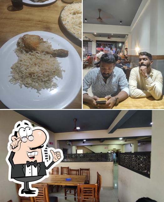 Take a seat at one of the tables at Al Reem Kathrikadav