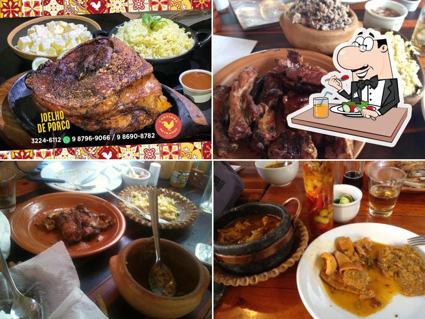 Platos en Cantinho do Frango