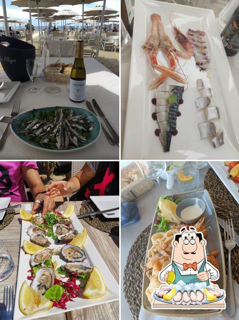 Ostriche al Stabilimento La Playa Ristorante