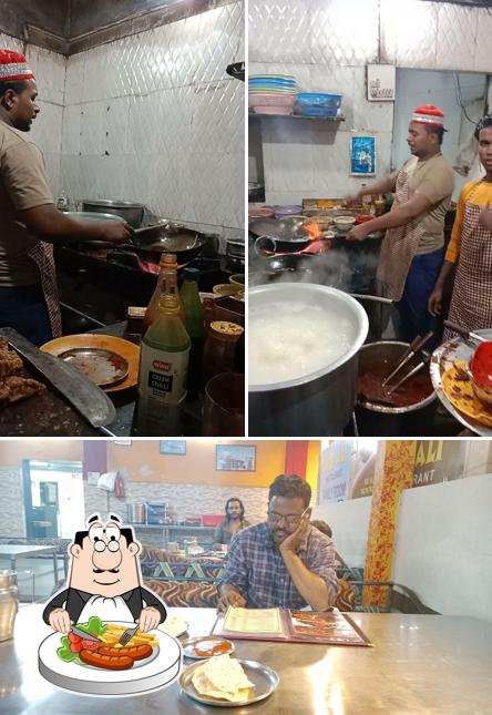 The image of food and interior at Mohammed Ali restaurant nizampur