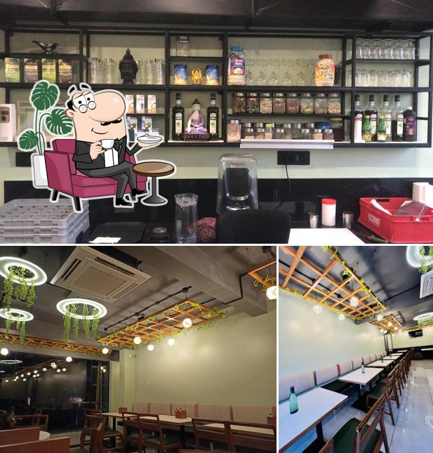 The interior of The Natural Kitchen