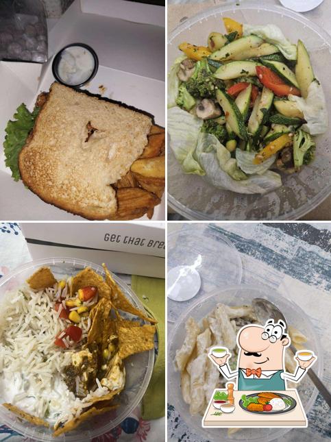 Food at Sidewalk Bakehouse & Cafe