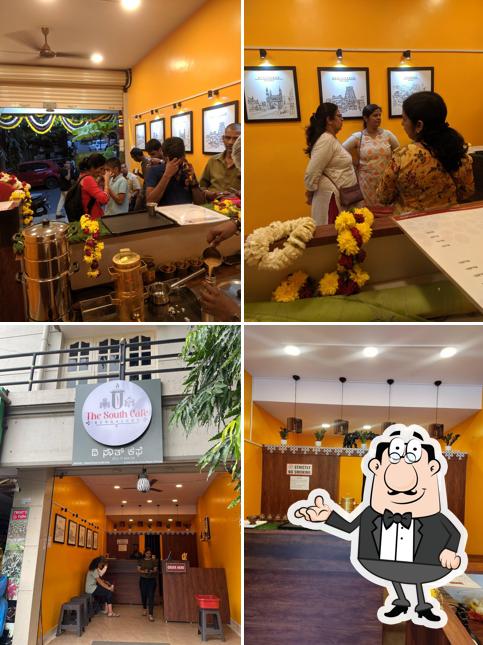 The interior of The South Cafe Bengaluru