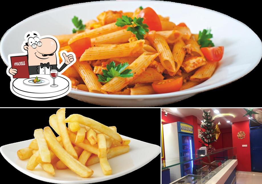 Among different things one can find food and interior at Vadilal Hangout