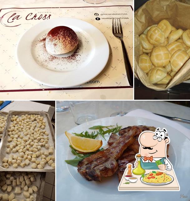 Cibo al Hostaria La Cross