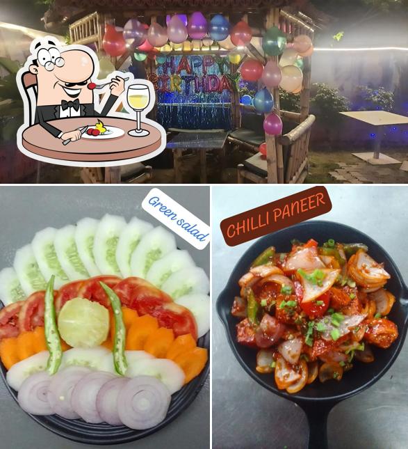 Food at BYOB Raj restaurant