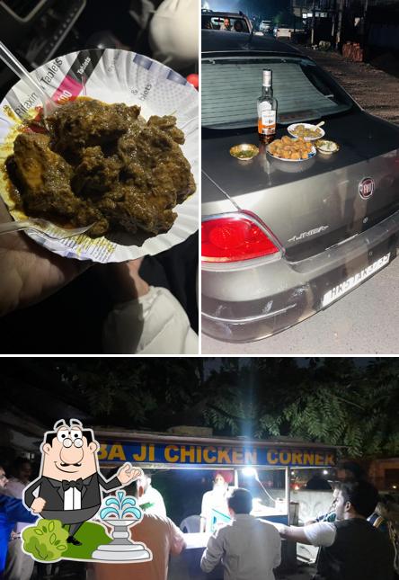 Check out how Baba ji chicken corner looks outside