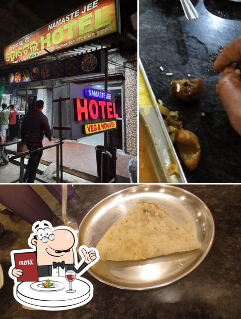Food at Hotel Namaste Jee