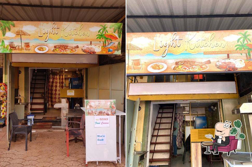 The interior of Light Kitchen