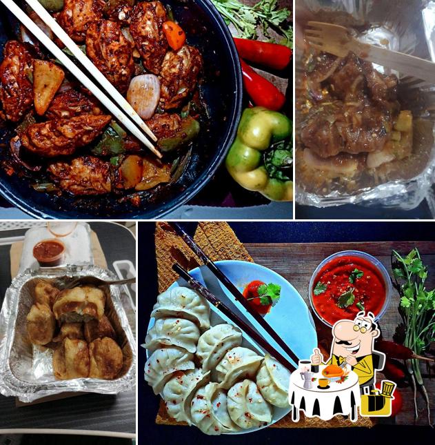 Food at TaaTo PeeRo Momos