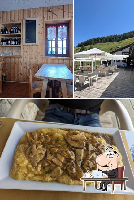 Guarda la foto che presenta la interni e cibo di Ristorante La Sosta