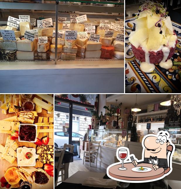 Platti al Formaggeria Biancolatte Ristorante