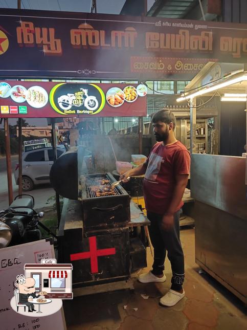 The exterior of BULLET BBQ