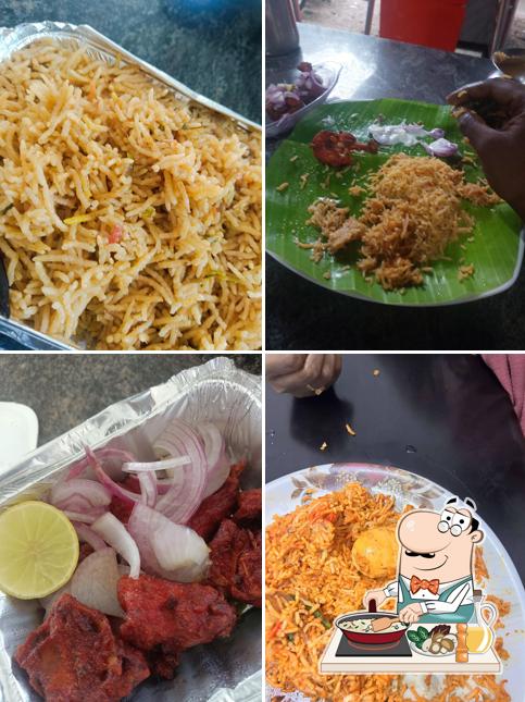 Fried rice at Chennai Thalappakattu Biryani