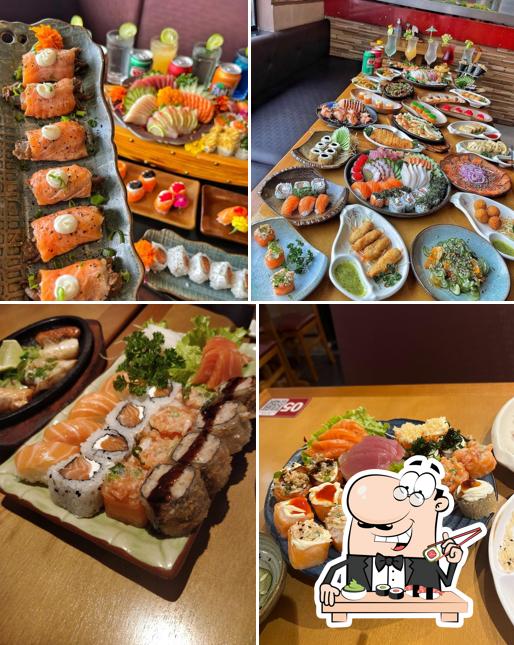 Sushi é um famoso prato originário do Japão